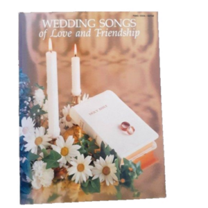 Hal Leonard Wedding Songs Piano Music Book